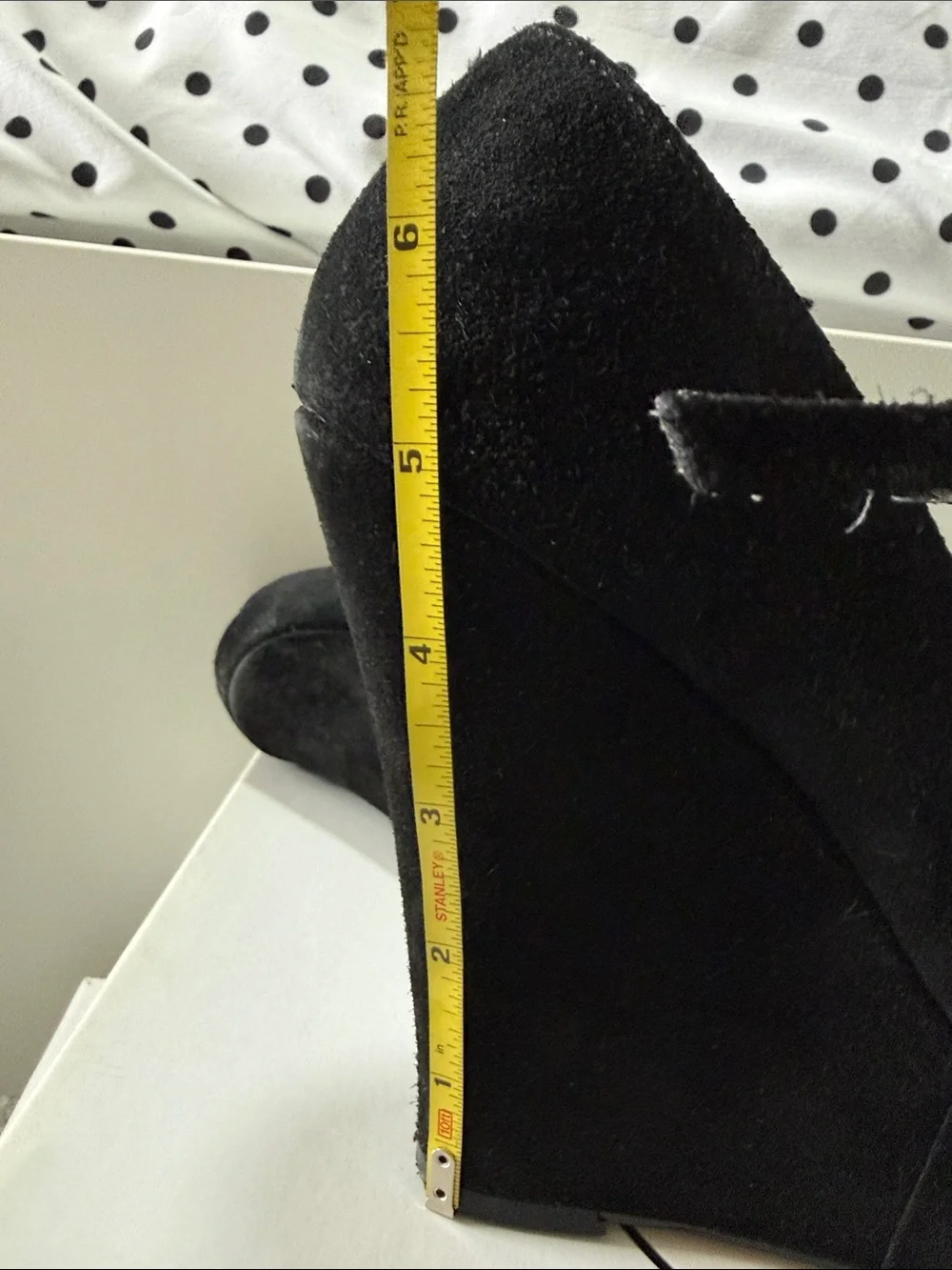Steve Madden black suede